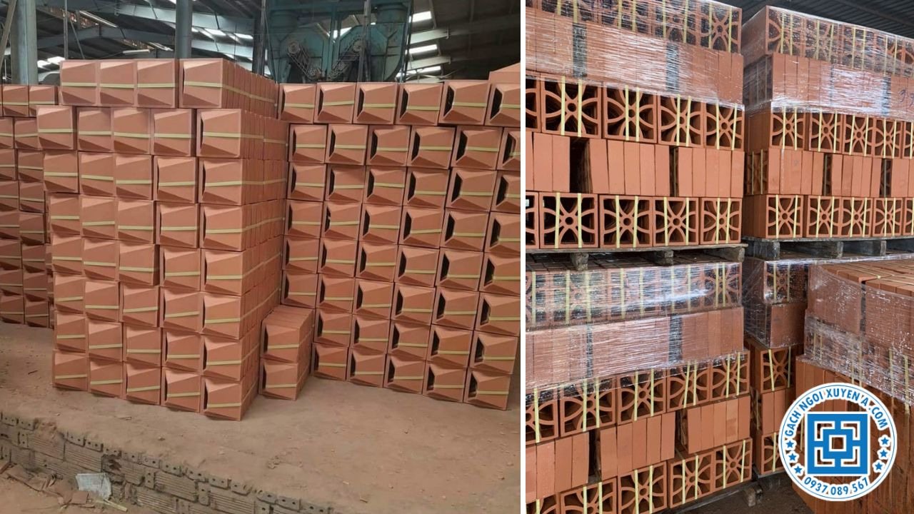 Gạch Ngói Xuyên Á Cung Cấp Đa Dạng Các Loại Gạch Thông Gió Đẹp