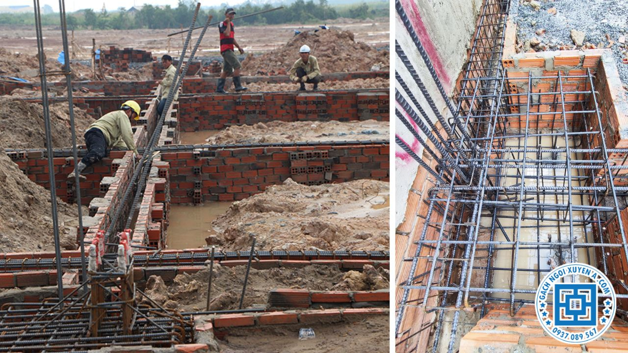 Xây Móng Công Trình Hạ Tầng