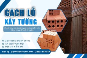 Gạch Lỗ Xây Tường