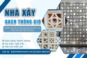 Nhà xây gạch bông gió